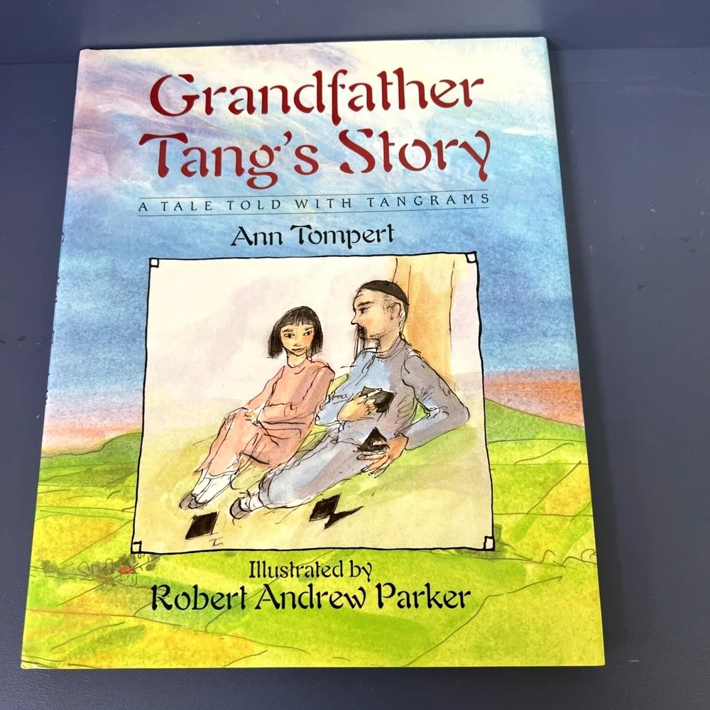 Grandfather Tang's Story, A Tale Told w/ Tangrams by Ann Tompert, 1990 Hardcover
